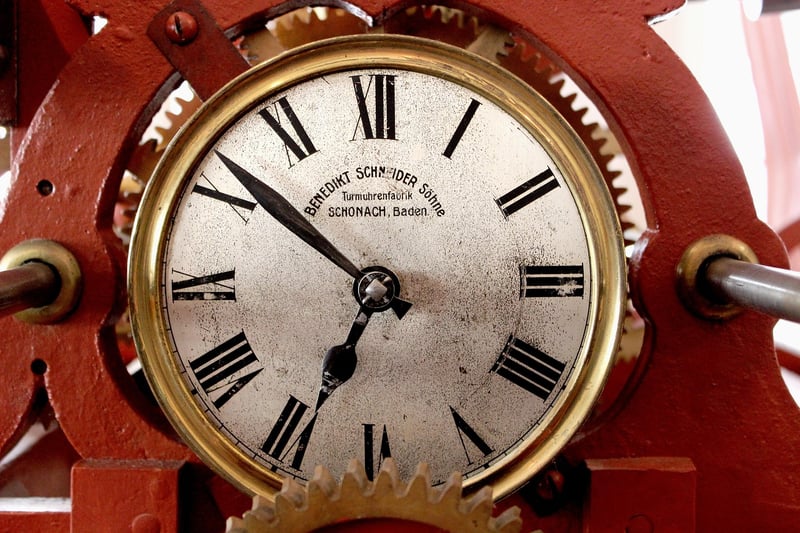 Clock Time Travel Time Machine